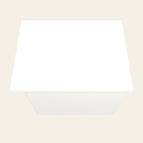 Omnitub Sheer 900 deep soaking tub in white — Looking in