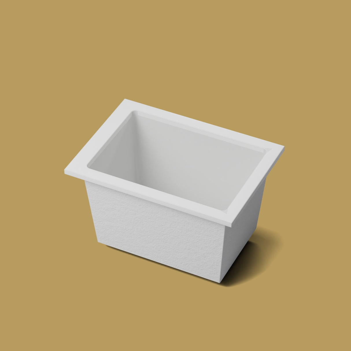 1050 x 750 Deep Soaking Tub – 600mm Depth – Rectangular – Omnitub — hero on the feet kit [render:hero:feet] [bg:brass]