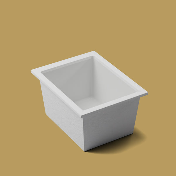 1150 x 900 Deep Soaking Tub – 600mm Depth – Rectangular – Omnitub — three-quarter [render:quarter:nofeet] [bg:brass]