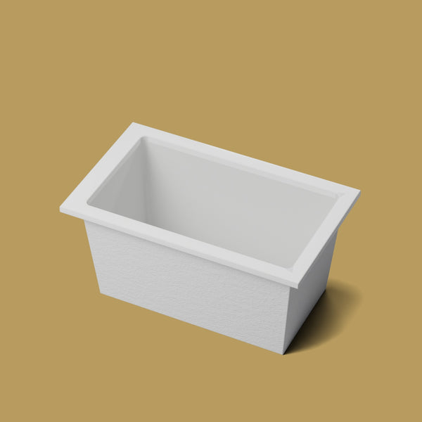 1250 x 750 Deep Soaking Tub – 600mm Depth – Rectangular – Omnitub — hero [render:hero:nofeet] [bg:brass]