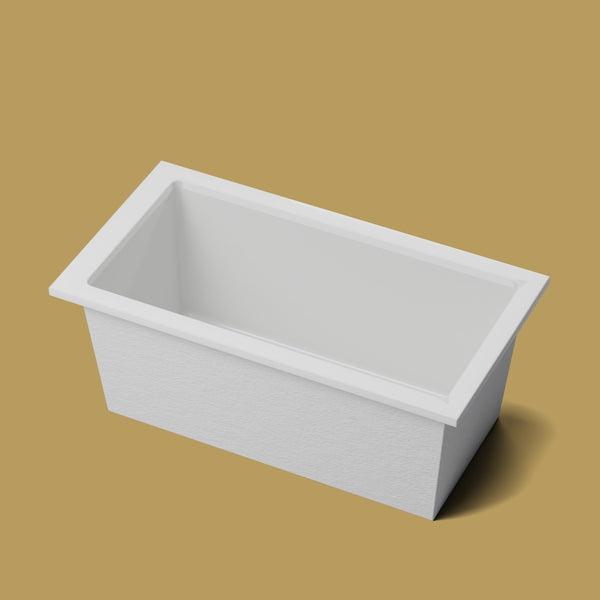 1500 x 800 Deep Soaking Tub – 600mm Depth – Rectangular – Omnitub — hero [render:hero:nofeet] [bg:brass]