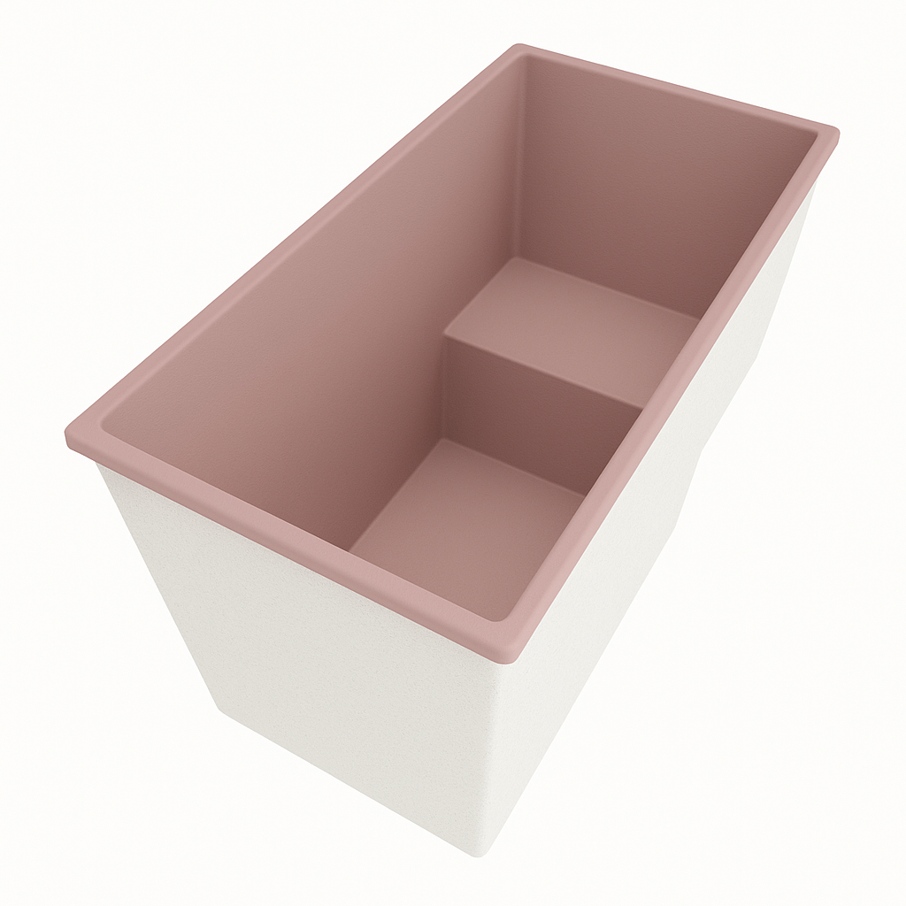 1495 x 800 Seated Soaking Tub – 1000mm Depth – Rectangular – Omnitub