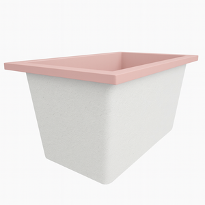 Omnitub 1250 x 750 Deep Soaking Bathtub – 600mm Internal Depth – Rectangular