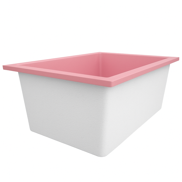 Omnitub Solo Plus 1250 x 1050 handmade UK deep soaking tub 600mm depth wide rectangular - additional view 5