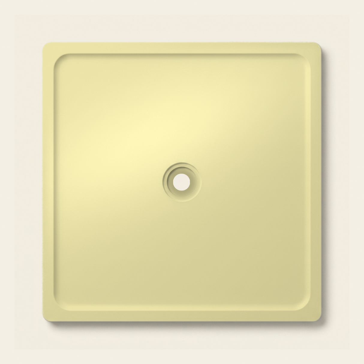 OMN-V5B Pale Primrose — 1500 x 1500 shower tray