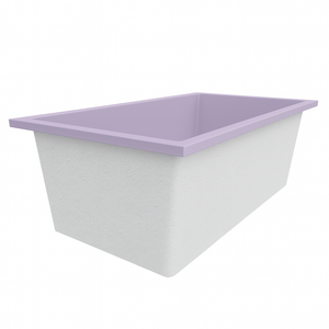 Deep Bathtub 1750 L x 950 W x 600 Soaking Depth Handmade by Omnitub