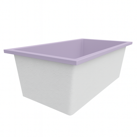 Deep Bathtub 1750 L x 950 W x 600 Soaking Depth Handmade by Omnitub