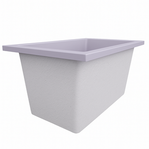 Omnitub 1250 x 750 Deep Soaking Bathtub – 600mm Internal Depth – Rectangular