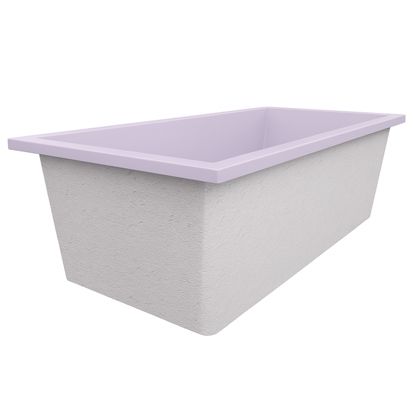 Omnitub Deluxe Plus 1800 x 800 handmade UK deep soaking tub 600mm depth rectangular - feature highlight 5