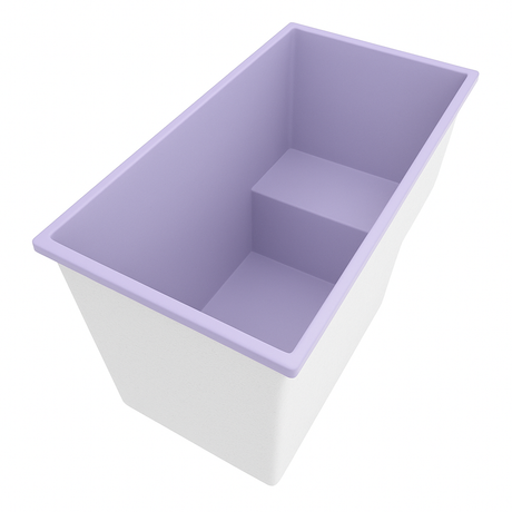 Deep Bathtub With Seat 1495 L x 800 W x 1000 Depth Handmade by Omnitub