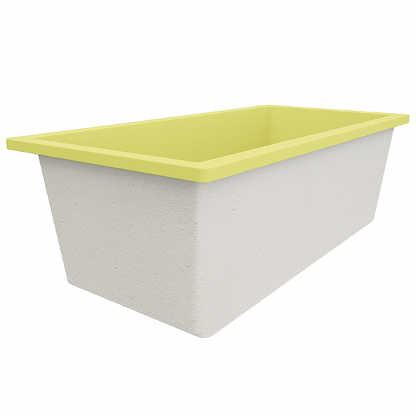 Omnitub Deluxe Plus 1800 x 800 handmade UK deep soaking tub 600mm depth rectangular - gallery image 5
