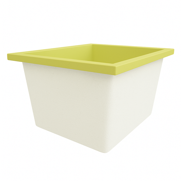 Omnitub Solo Extra 1150 x 900 handmade UK deep soaking tub 600mm depth rectangular - styled setting 6