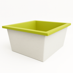 1400 L x 1200 W x 625 H. Bain profond. Omnitub Duo Flow