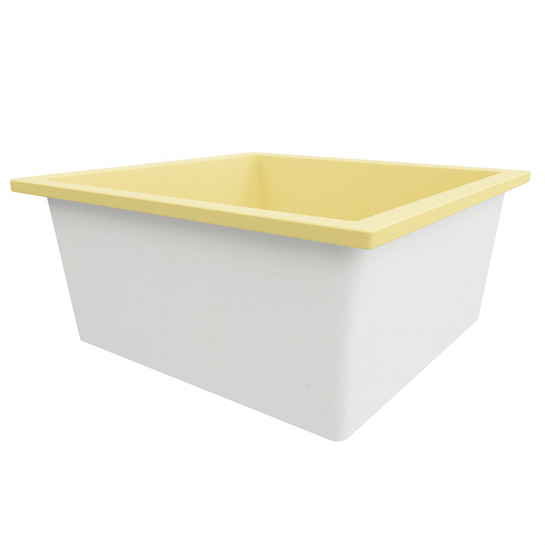 Omnitub 1400 x 1400 deep soaking tub 600mm depth square - interior detail 5