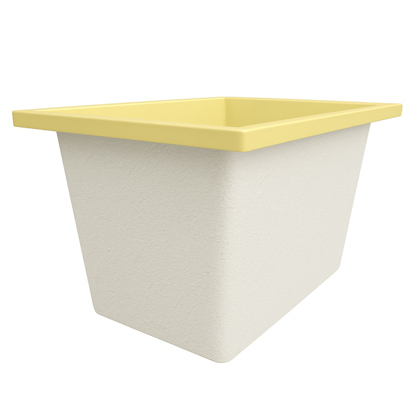 Omnitub Solo Max 1050 x 800 handmade UK deep soaking tub 600mm depth rectangular - alternate angle 5