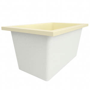 Omnitub 1250 x 750 Deep Soaking Bathtub – 600mm Internal Depth – Rectangular