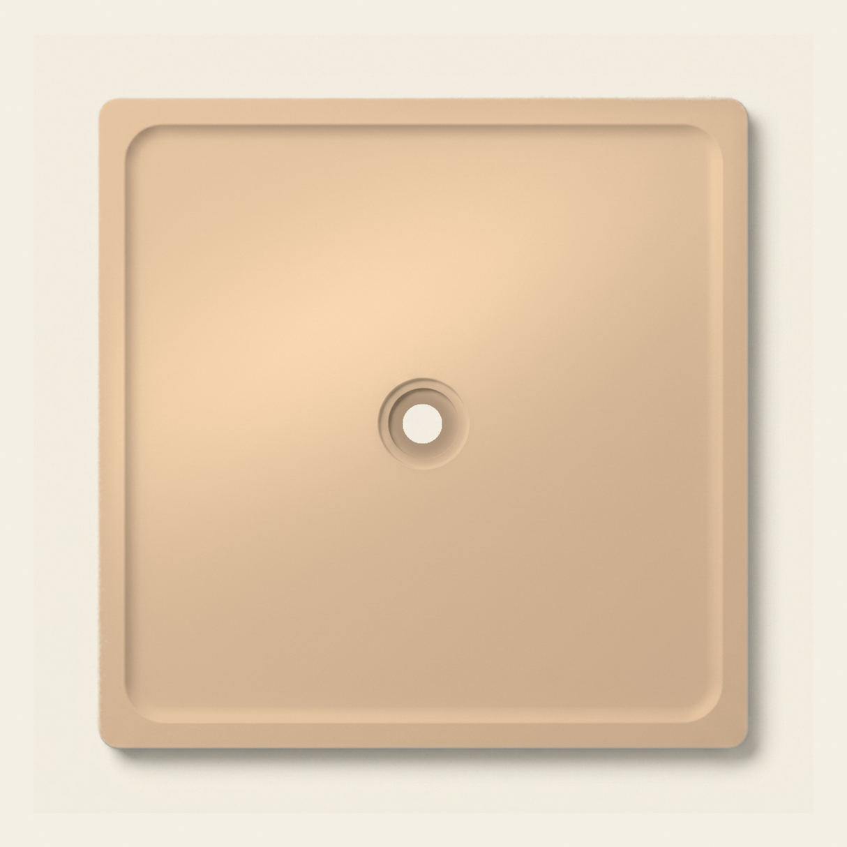 OMN-V5B Peach — 1500 x 1500 shower tray