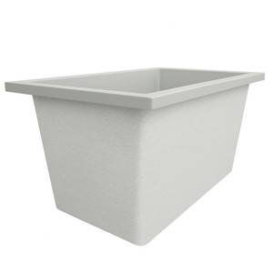 Omnitub 1250 x 750 Deep Soaking Bathtub – 600mm Internal Depth – Rectangular