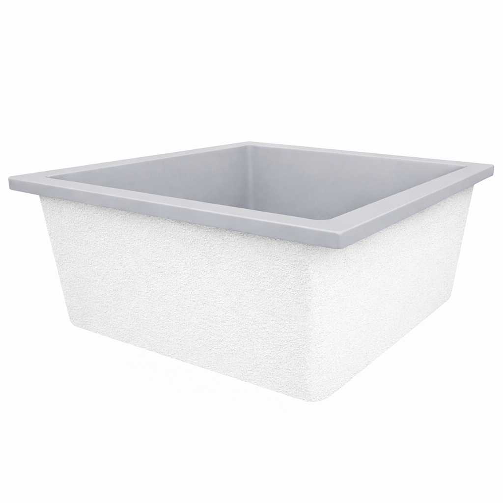 1400 L x 1200 W x 625 H. Bain profond. Omnitub Duo Flow