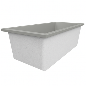 1900 L x 900 W x 625 H. Bain profond. Omnitub de luxe supplémentaire