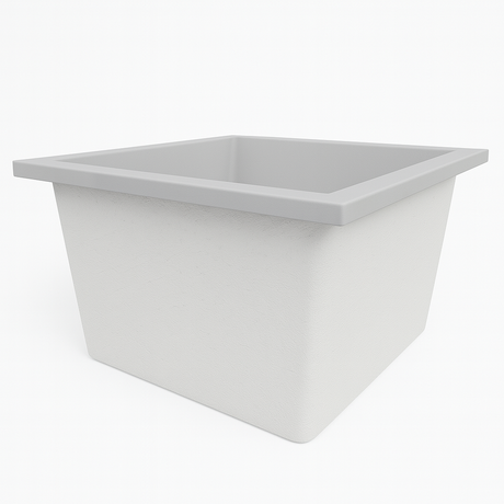 1050 L x 1050 W x 625 H. Petite baignoire profonde. Omnitub Duo