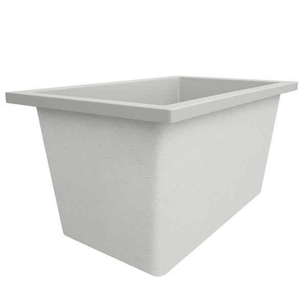 Omnitub Solo Supreme 1250 x 850 UK deep soaking tub 600mm depth rectangular - finish and texture 5