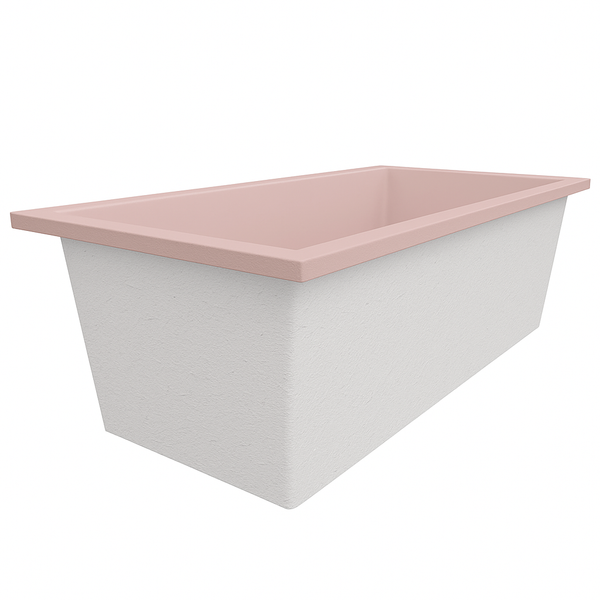 Omnitub Deluxe Plus 1800 x 800 handmade UK deep soaking tub 600mm depth rectangular - interior detail 6