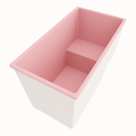 Deep Bathtub With Seat 1495 L x 800 W x 1000 Depth Handmade by Omnitub