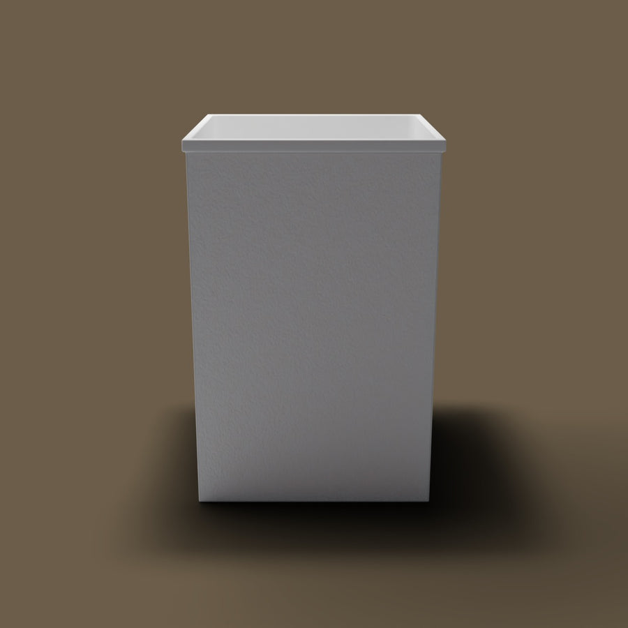 1195 x 825 Plunge Tub — End view