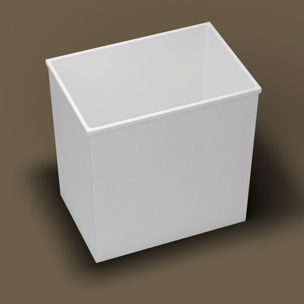 1195 x 825 Plunge Tub — Three-quarter