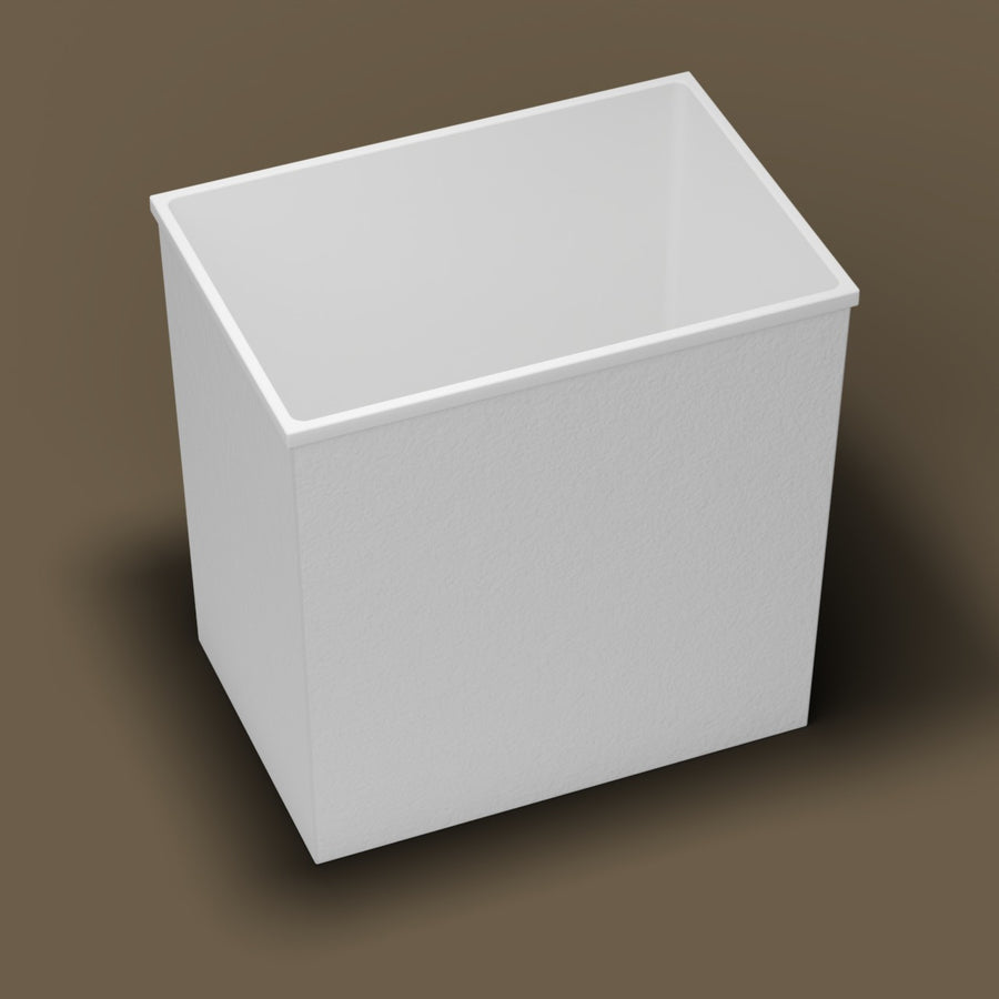 1195 x 825 Plunge Tub — Three-quarter