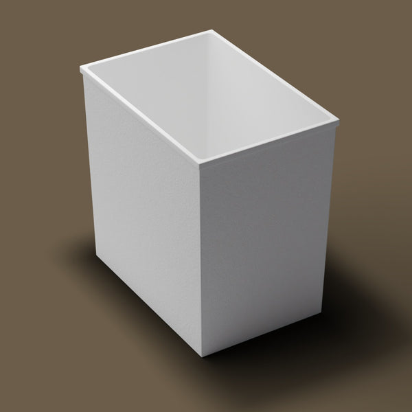 1195 x 825 Plunge Tub — High three-quarter