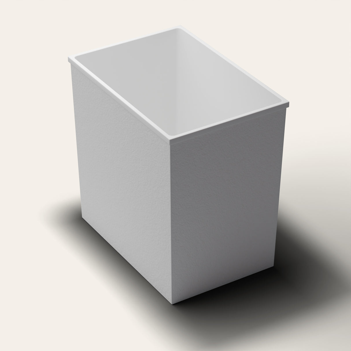 Omnitub 1195 x 825 plunge tub quarter [render:quarter:nofeet]