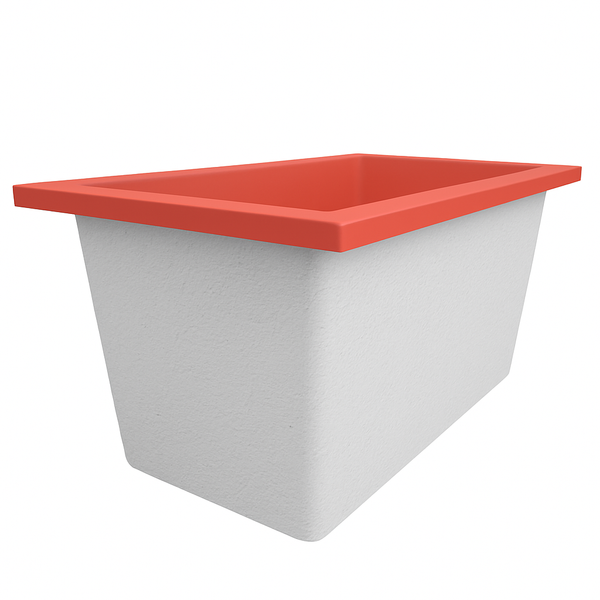 Omnitub Solo Supreme 1250 x 850 UK deep soaking tub 600mm depth rectangular - colour detail 5