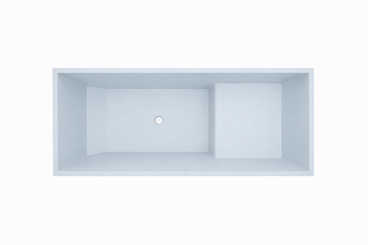 Baignoire à assise profonde 1100 L x 700 W x 1000 H Baignoire de trempage japonaise d'Omnitub