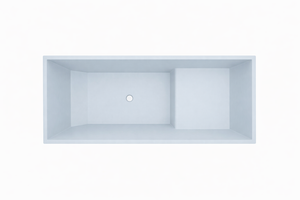 Baignoire à assise profonde 1100 L x 700 W x 1000 H Baignoire de trempage japonaise d'Omnitub