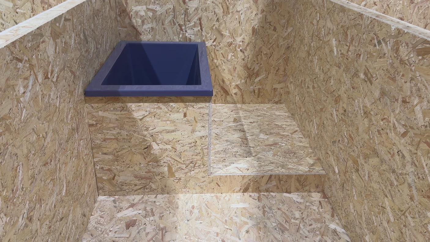 Omnitub 1250 x 750 Deep Soaking Bathtub – 600mm Internal Depth – Rectangular