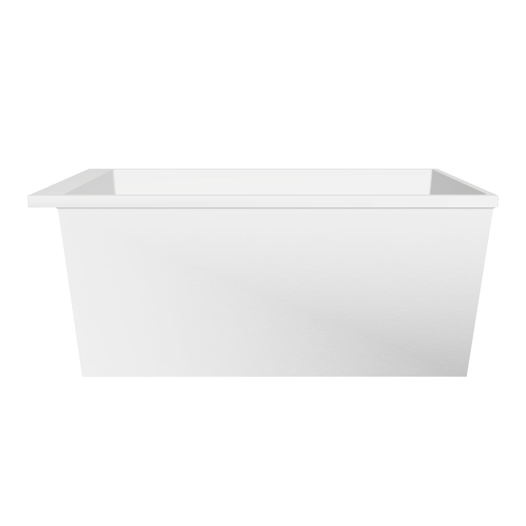 Omnitub Sheer 1400 – 1400 × 700 Deep Soaking Tub – 600mm Depth — interactive 3D model