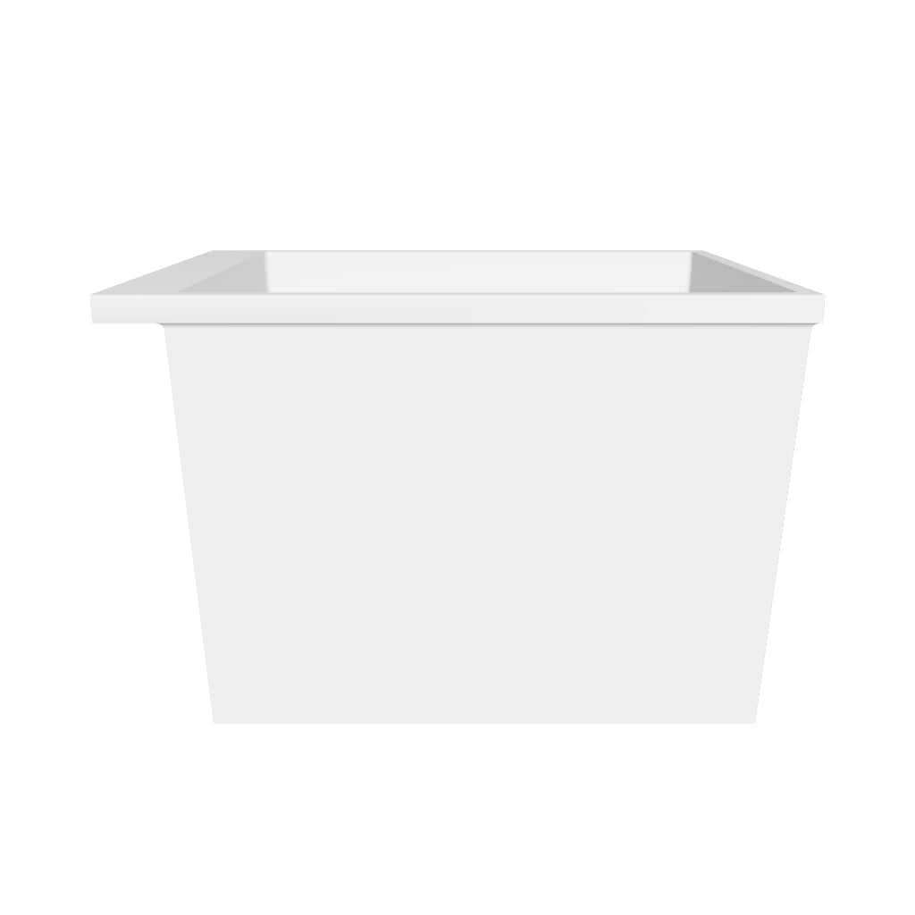 Omnitub Sheer – 900 × 700 Deep Soaking Tub – 600mm Depth — interactive 3D model