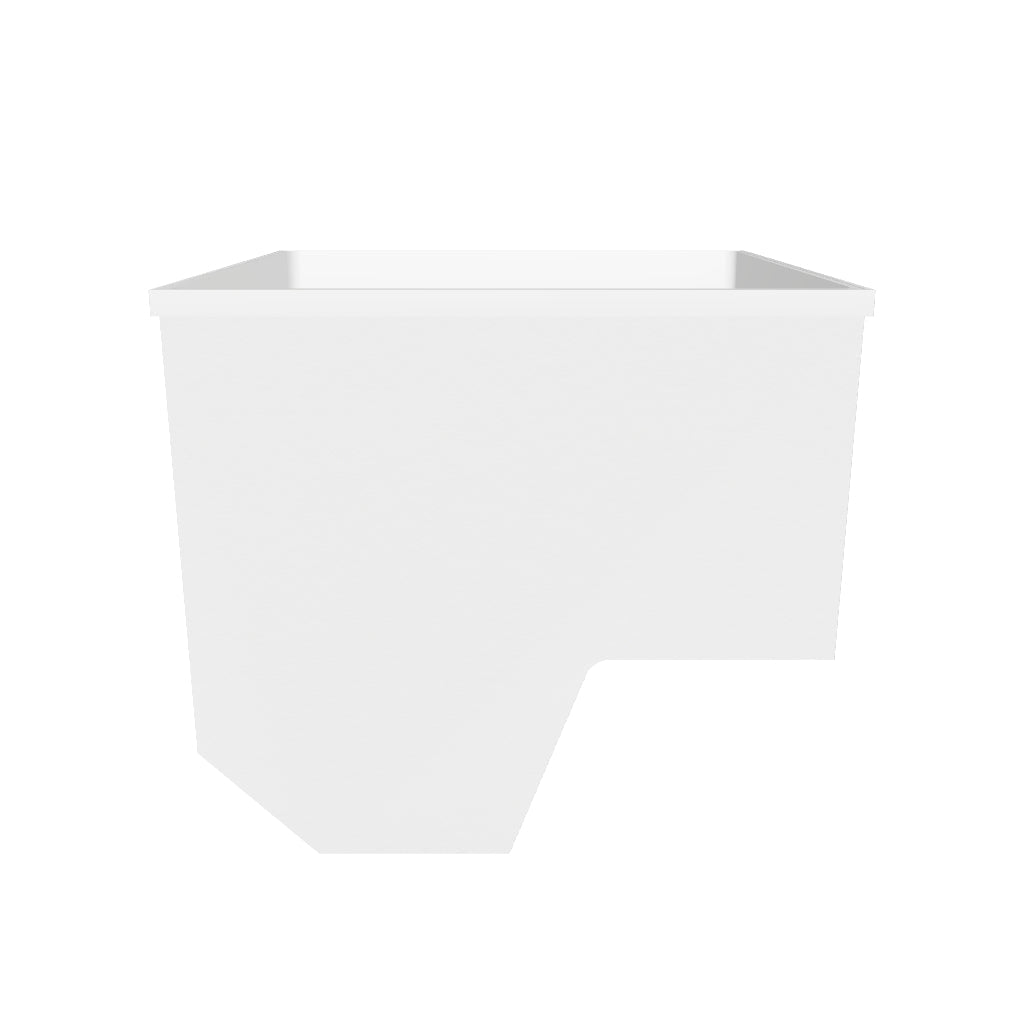 1100 x 1100 Seated Soaking Tub – 1000mm Depth – Square – Omnitub — interactive 3D model