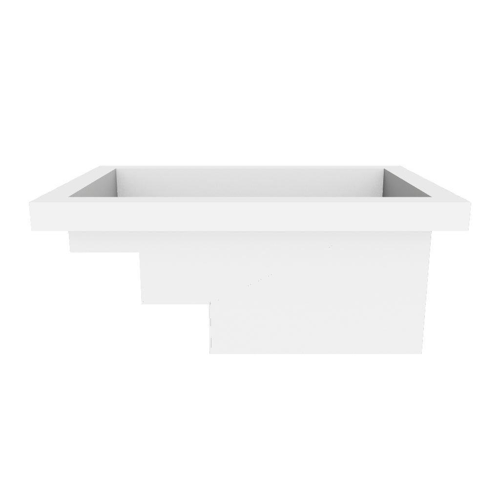 3000 x 2000 step-entry plunge tub — interactive 3D model