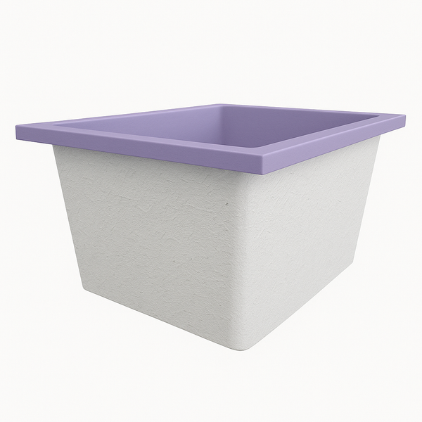 Omnitub Solo Extra 1150 x 900 handmade UK deep soaking tub 600mm depth rectangular - gallery image 6