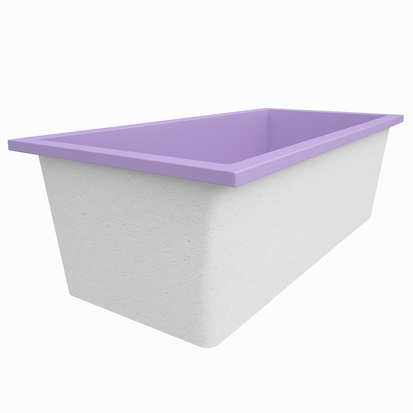 Omnitub Deluxe Plus 1800 x 800 handmade UK deep soaking tub 600mm depth rectangular - lifestyle setting 6