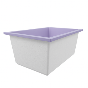 1300 x 950 Deep Soaking Tub – 600mm Depth – Rectangular – Omnitub