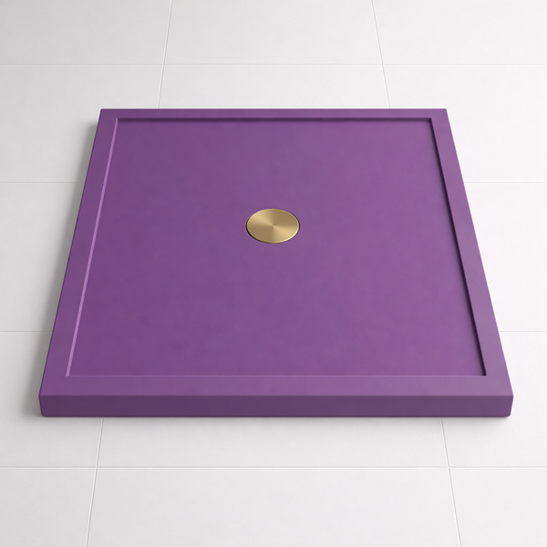 Omnitub 740 × 590 Rectangular Shower Tray – 35mm Slim Non-Slip - gallery image 5