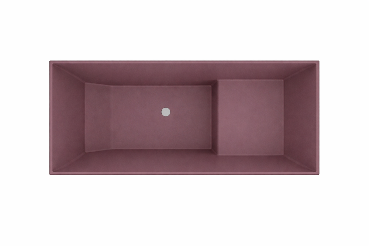 Baignoire à assise profonde 1100 L x 700 W x 1000 H Baignoire de trempage japonaise d'Omnitub