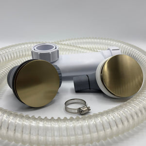 Push Down Waste With Ovewrflow