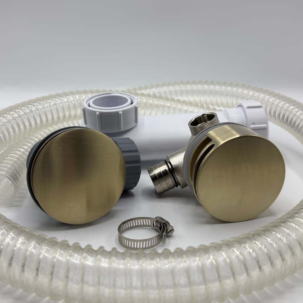 Push Down Bath Filler with Overflow - Omnitub bathroom accessory - main product view