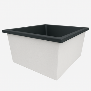 1400 L x 1200 W x 625 H. Bain profond. Omnitub Duo Flow