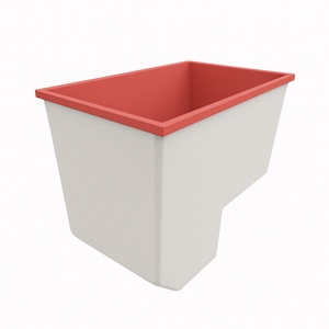 Deep Bathtub With Seat 1100 L x 700 W x 1000 Depth Handmade by Omnitub